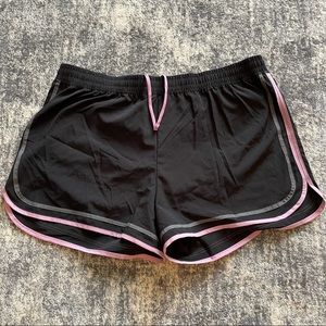 Black Champion athletic shorts